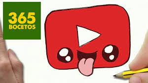 9.1 los mejores vídeos de instrucciones paso a paso para aprender a dibujar chicas kawaii ¡con gran realismo! Como Dibujar Logo Youtube Kawaii Paso A Paso Dibujos Kawaii Faciles How To Draw A Logo Youtube Youtube