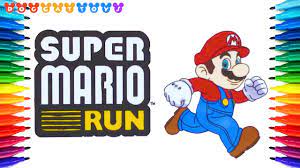 By best coloring pagesjune 27th 2013. How To Draw Super Mario Run Mario Coloring Pages 170 Drawing Coloring Pages Videos For Kids Youtube