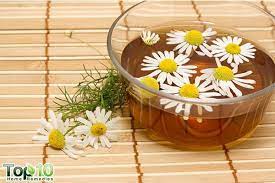 7 Ways To Use Chamomile Tea For Your Skin Hair Chamomiles Top 10 Home Remedies Chamomile Tea