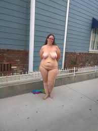 Nude BBW women getting down in public - raw fantasies come alive