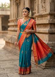 Emerald Green Korvai Weave Kanchi Pattu