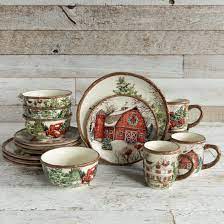 Cracker barrel elf salt & pepper shakers nib christmas holiday tableware decor. Envelope With Sheet Music Pattern Ornament Cracker Barrel Christmas Dinnerware Sets Red Dinnerware Christmas Dishes