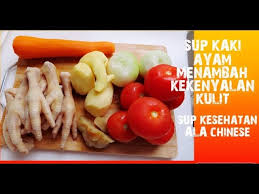 Sup cream jamur ayam buat tahun baru. Resep Sup Kaki Ayam Versi Chinese Hongkong Youtube