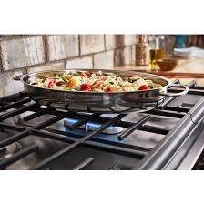 burner gas convection slide in range