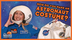 Walk and jump like an astronaut on the moon; Halloween Special How To Make An Astronaut Costume Askabby Season 2 The Mars Generation Youtube