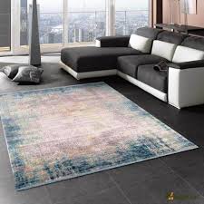 Bahariye Salon Hali 195x290 Cunda 9460 Gri Mavi Halilar Mavi Hali Gri