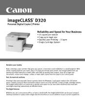 Requirements need a software/driver cd disk for canon imageclass mf3010, which came with the printer. Canon Imageclass D320 Support And Manuals