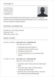 Our expert written examples and tips will save you time and effort! Simple Resume Format