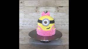 Maybe you would like to learn more about one of these? Simple Buttercream Minion Girl With Tutu Tutorial Time Lapse Youtube