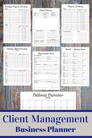 Client Management Planner Pages Client Intake Form Project Manager Client Project Progress Tracking Business Planner Virtual Assistant Business Client Management
