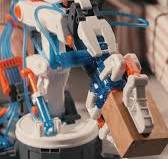 Anyone who has seen auto-factory robots at work can appreciate how  fascinating hydraulic machinery can be. This model kit lets you build your  own hydraulic robot without electricity or batteries. , At ...