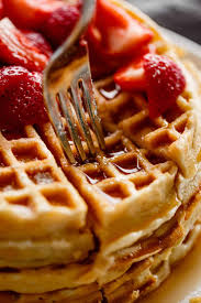 Is there anything better than a warm, homemade belgian waffle on the weekend? Belgian Waffles Recipe Cafe Delites
