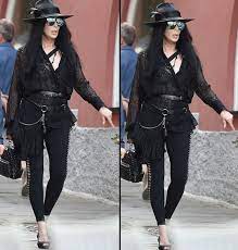 Cher, 72, shows off her age-defying looks as she steps out in Portofino (Photos)