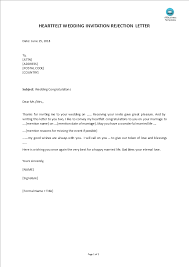 The m stands for the first letter to ms., mr., or mrs. Wedding Invitation Rejection As Response To Wedding Invitation Templates At Allbusinesstemplates Com