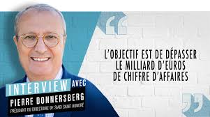 Pierre Donnersberg : "L'objectif est de dépasser le milliard d'euros de  chiffre d'affaires"
