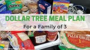 Sold & shipped by calendars llc. Dollar Tree Meal Plan For A Family Of 3 No Getting Off This Train