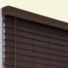 Premium blinds & shades, ez customization, free design consult. Cut To Width Walnut Cordless 2 5 In Distressed Faux Wood Blind 60 In W X 72 In L Dfhsc6072 60 The Home Depot