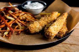 Fish And Chips Minus The Fryer By Melissa Clark Fish N Chips Recipe Fish And Chips Baked Fish