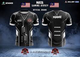 Pin Di Esports Jersey Custom