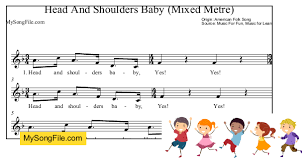 Head And Shoulders Baby Mixed Metre My Song File