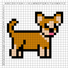 Mais ces cahiers sont parfois chers, et les enfants se lassent vite du graphisme un peu répétitif d'un cahier. Http Ecoles Stemarie Ac Reunion Fr El Duparc Public Continuite Pedagogique Coupat Pixel Art Animaux Modeles Pdf