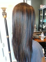 Black hair is the darkest and most common of all human hair colors globally, due to larger populations with this dominant trait. Pin By Jennifer Tortorice On Hairstyles For Long Hair Hair Styles Hair Highlights Long Hair Styles