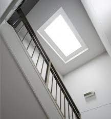 Skylight Above Stairs Home Stairs Design Stairs Design Stairs