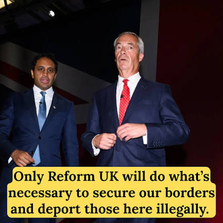 Nigel Farage's populist Reform UK party will make it harder for foreign  nationals to move to Britain if it wins the next election, tailoring the  system to higher earners with strong English