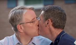 'Take that, Trump!': Democrat kisses same-sex partner in election advert