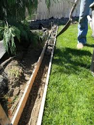 Knowing how to pour concrete can help you save a few dollars on small projects around the house. Home Is Where They Love You Diy Landscaping Curb Concrete Landscape Edging Concrete Garden Edging Diy Landscaping