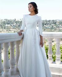 Love The Shape And Details Modest Wedding Dresses Simple Wedding Dress With Sleeves Wedding Dress Long Sleeve