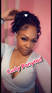 Simple and Cute Curly Ponytail Updo Tutorial