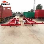 3 Axles Tri--Axles Shipping Container Transport 20FT 40FT ...