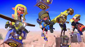 The grizz chronicles and the great turf war, as well as a dlc expansion pack called jelly heist. Splatoon 3 Release Date Trailer Weapons Hairstyles And More Tom S Guide