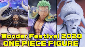 Multiple characters & bounded figures in a kit. One Piece Figure In Wonder Festival 2020 Winter Youtube