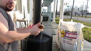 If you only use rags it will be too soft and too light. Should You Fill A Wavemaster Punching Bag With Sand Or Water Mma Revolution