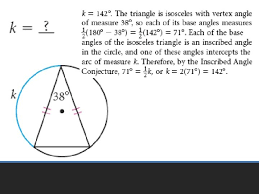 Areas of polygons and circles. Inscribed Angles Geometry 11 3 Using Geometry Tools