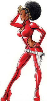 All Black Comic Book Characters Crime Fighting African American Superhero In Red Black And Afro Black Comics Misty Knight Superhero