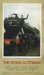 Collections Online Objects Flying Scotsman Train Posters Railway Posters