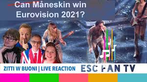 The rock band from rome earned the right to fly the italian flag in rotterdam after their surprise win at the annual festival di sanremo. Maneskin Zitti E Buoni Reaction Italy Eurovision 2021 Reaction Live Eurovision Fan Panel Show Youtube