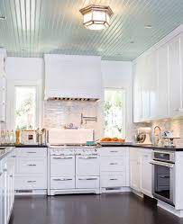 Beadboard ceiling panels are a great option for your home! Range In Front Of Window Google Search Kitchen Remodel Home Kitchens Kitchen Design