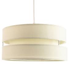 Semi flush mount ceiling light, vicnie 14inch close to ceiling lighting, 20w led dimmable lmap fixture, 3000k warm white, etl listed, oil rubbed bronze finish metal frame and acrylic shade. Contemporary Quality Cream Linen Fabric Triple Tier Ceiling Pendant Light Shade Happy Homewares