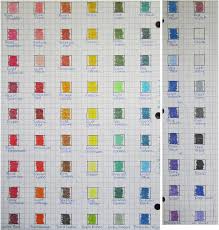 lyra rembrandt polycolor color chart by josephine9606 on