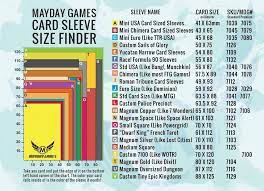 We did not find results for: Mayday Games Sleeve Finder
