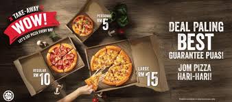 Pizza hut reguler berapa potong. Pizza Hut Wow Take Away Promotion From Only Rm5