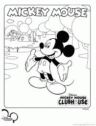 Mickey mouse was created in 1928 by walt disney and ub iwerks. Printable Mickey Mouse Clubhouse Coloring Pages Coloring Home