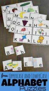 Open the chart pdf on your web browser. Uppercase And Lower Case Alphabet Puzzles