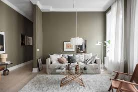 Olive Green Living Room Walls Paired