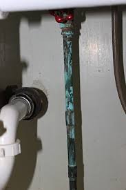 how to clean copper pipes under the sink