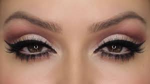 Sevgililer Gunu Pembe Gri Goz Makyaji Uygulamasi Pink Eye Makeup Valentines Day Makeup Day Makeup